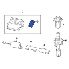 Ram 68584155AA Keyless Entry Transmitter