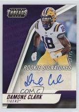 2022 Panini Chronicles Draft Picks Pink 67/75 Damone Clark #TH-DCL Auto 8wm