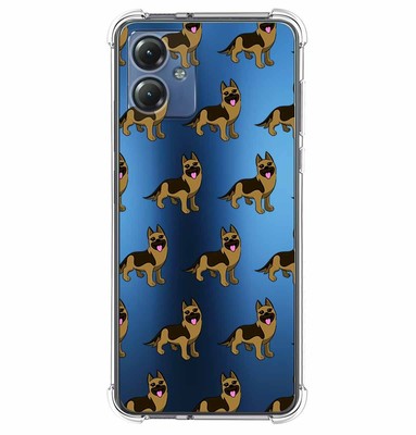 Custodia In Silicone Antishock Per Motorola Moto G84 5G Design Cani 09