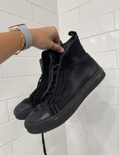 Black Alexander McQueen High Top Sneakers