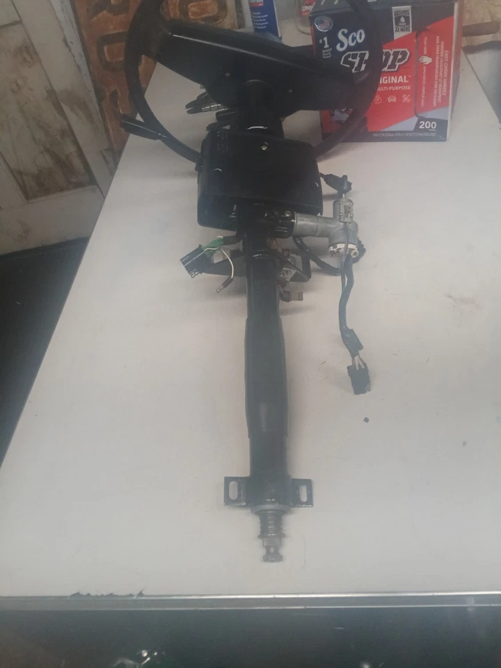 XJ 6 1984 Jaguar OEM columna de dirección y llave encendido todas las campanas y silbatos Foto 4 de 4