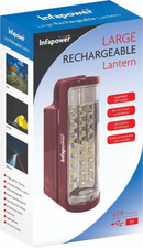 Infapower F059 Rechargeable Lantern - Red, 520 Lumens