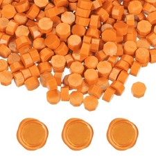 Wax Seal Beads, 300 Pcs Wax Sealing Beads for Sealing Letters, Orange