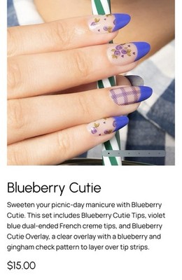 Blueberry Cutie- Trend Drop