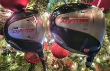 Nike Sasquatch RH Set Dymo Driver 9.5* Stiff And 3 Wood 15⁰ R flex Graph  