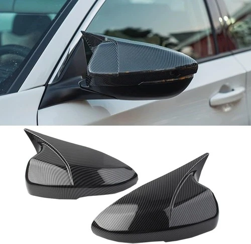 2pcs Carbon Fiber Ox Horn Rear View Mirror Cover Trim For Honda Accord Wnvqiiwel
