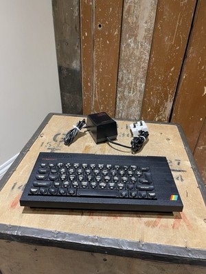 Vintage Sinclair ZX Spectrum + Computer 48K