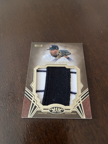 2019 Topps Tier One Aroldis Chapman Prodigious Patches #5/10