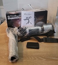 Barska 300 Power Starwatcher Telescope Open Box Original Packaging Never Used