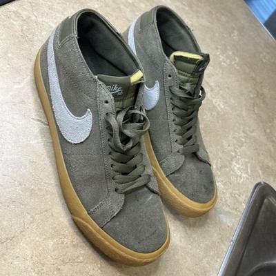 Size 9.5 - Nike Zoom Blazer Chukka SB Olive Armory
