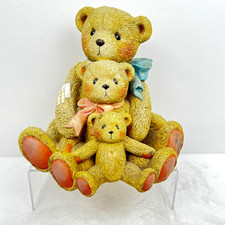 1991 Cherished Teddies 9" Tall Theadore Samantha and Tyler " Friends Come In All