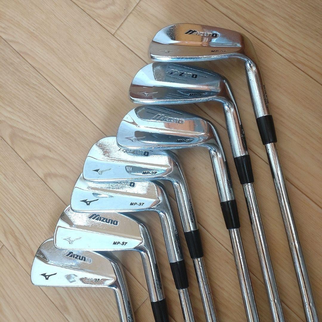 [MIZUNO] MP-37 Iron Set 4,5,6,7,8,9,P 7 pieces Dynamic Gold X100 USED From Japan