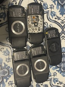 Lot of 10 Sony PSP-1001/2001 PlayStation Portable Consoles Working missing Parts
