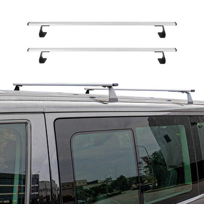 Dachträger Gepäckträger Relingträger für VW Caravelle T5 2003-2015 Metall Grau