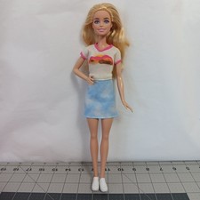 Barbie Mattel Blonde Blue Eyes Extra Outfits Shoes Boots Visor Lot Clones