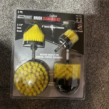 5 Pc Brush Cleaning Set For A Drill. Brand New!