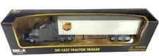 Daron Worldwide Trading RT4348 1:64 UPS Kenworth Tractor Trailer