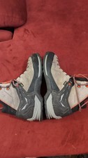 Gore Tex Salewa MS MTN Trainer Mid GTX Charcoal Limeade Hiking Boots Men Size 11