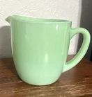 Vintage FIRE-KING Oven Ware 20 oz Green Jadeite Milk/Cream Pitcher 4.5" 1950's