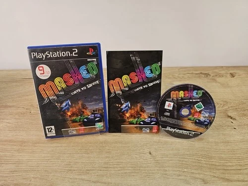 Mashed Drive to Survive - PlayStation 2 PS2 Game PAL Complete With Manual