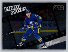 2023-24 O-Pee-Chee Platinum #PD-12 Tage Thompson Photo Driven