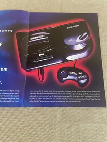 Sega CD System Promo 8 Page Print Advertisement Ad 1993