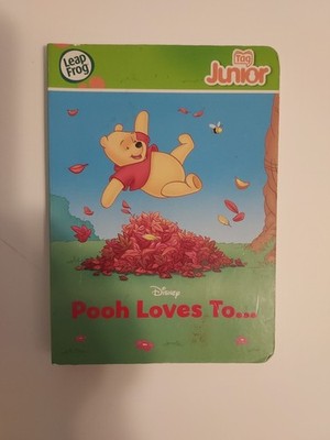 Tag Or LeapReader Junior Book  Disney-- PooH LOves to..