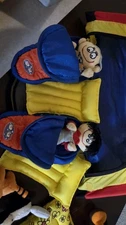 Danny First Hiking Camping Play Tent Set, Figures, Plush, 2002 retro vintage