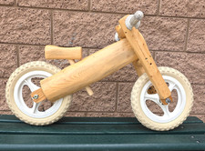 Custom Handmade Wodden Kids Balance bike 12 1/2 " Wheels