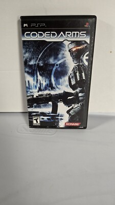 Coded Arms Sony PSP, 2005 Rated T By Konami In Good Condition 