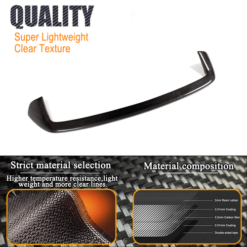 Alerón de techo de carbono alerón trasero ala labio para BMW Serie 1 F20 F21 M135i 125i 12-14 - Imagen 9 de 13