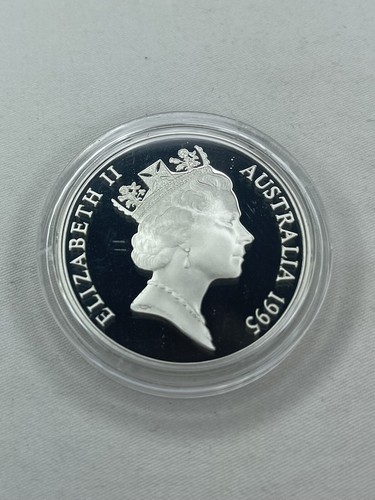 Masterpieces Set "Col. William Light" 1995 1oz Silver Coin .925 Australian $5 - Picture 7 of 9