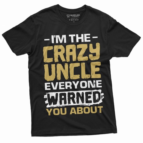 Tío Loco Camisa Divertida Regalo para Tío Cumpleaños Familia Camiseta Tío Regalo - Imagen 2 de 9