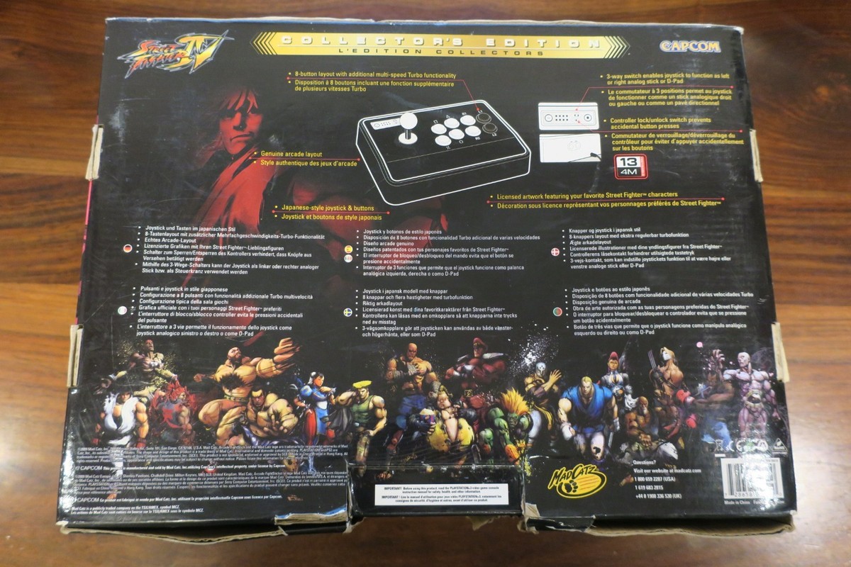 Joystick arcade (PS3) Super Street Fighter IV - édition tournoi - blanc