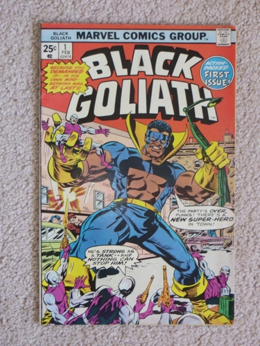 1976 Marvel Comics Black Goliath 1 2 3 4 5 Bill Foster complete series - Picture 2 of 6