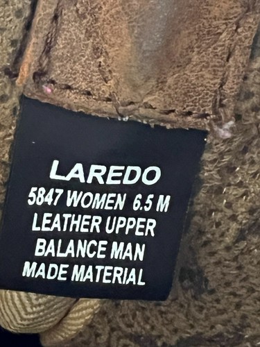 Stivaletto donna Laredo Sadie Western punta quadrata larga - 5847 taglia 6,5M - Foto 19 di 21