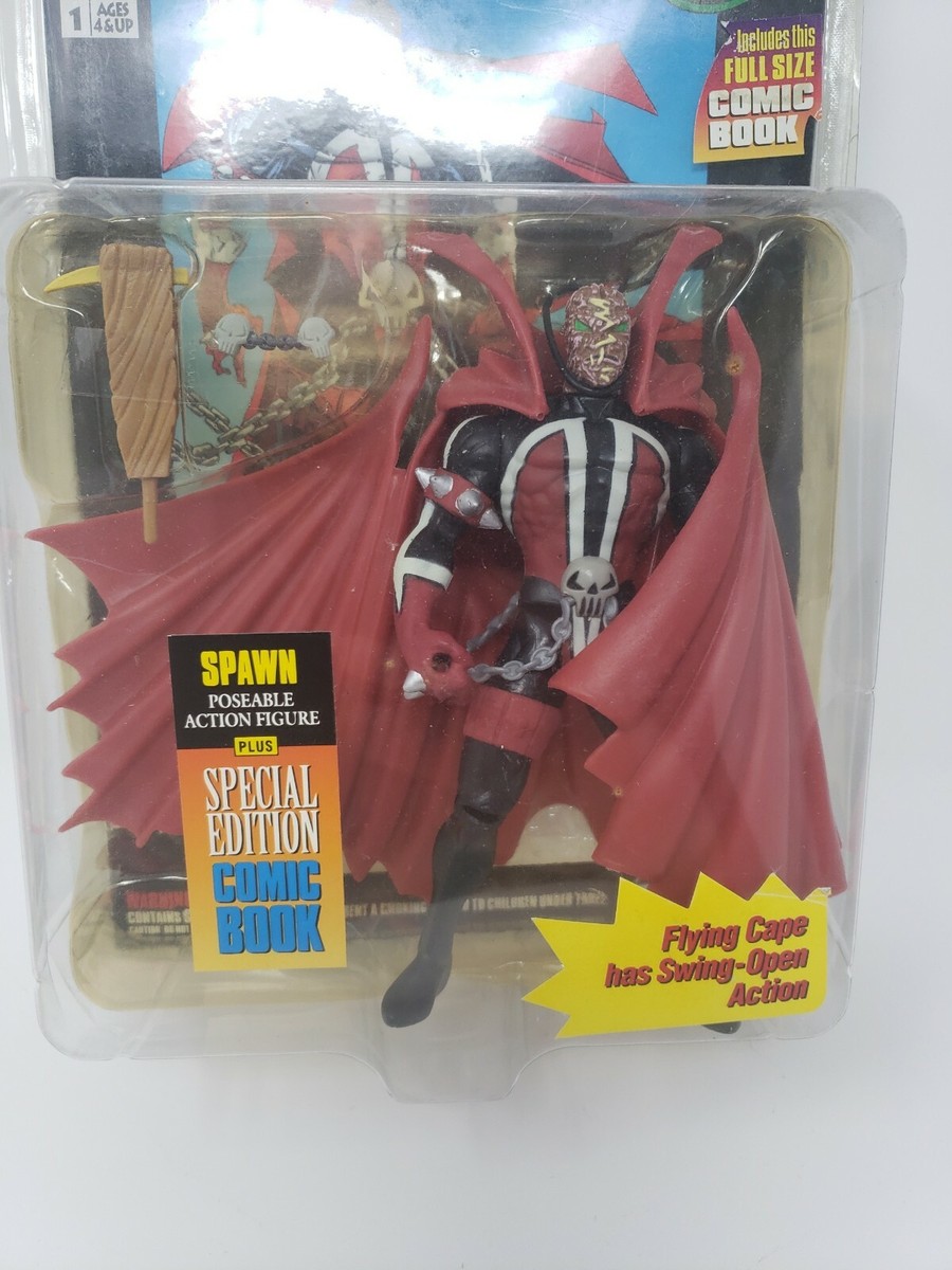 Spawn Series 1 Original Action Figure w/Comic 1994 Todd