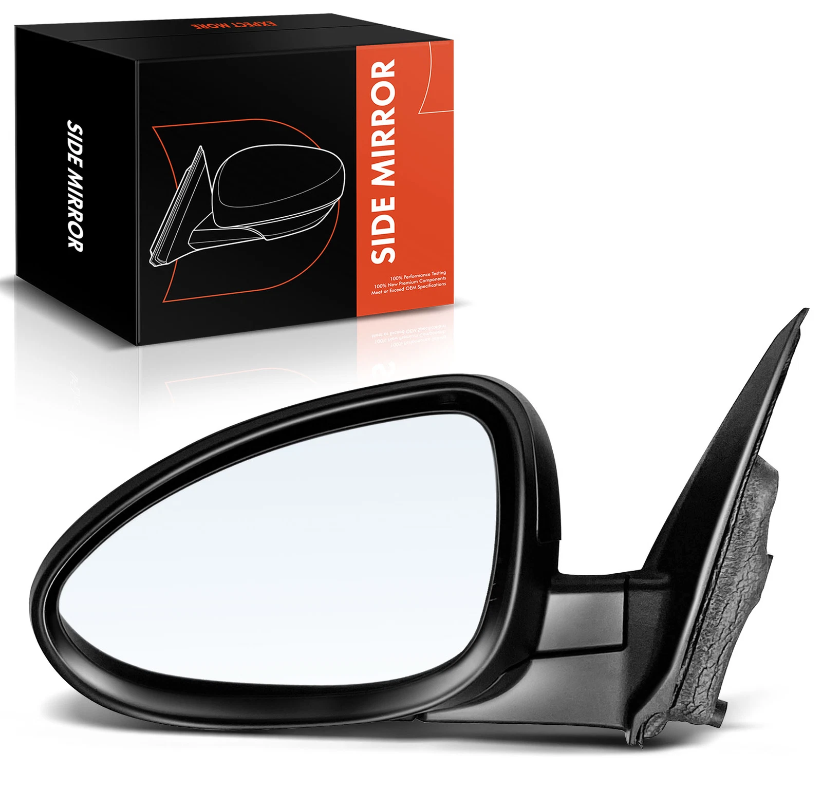 Driver Black Mirror w/ Power Glass Adjust Power for Chevy Sonic 2012 2013-2020