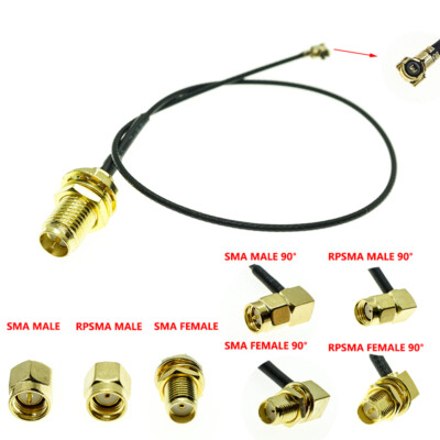 RF Connector Pigtail Cable SMA Female to uFL/u.FL/IPX RF Connector Pigtail Cable SMA Female to uFL/u.FL/IPX