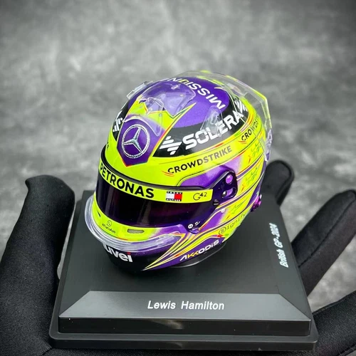 Spark 1/5 Helmet replica Mercedes-AMG F1 Lewis Hamilton British GP 2024 5HF145 - Bild 2 von 13