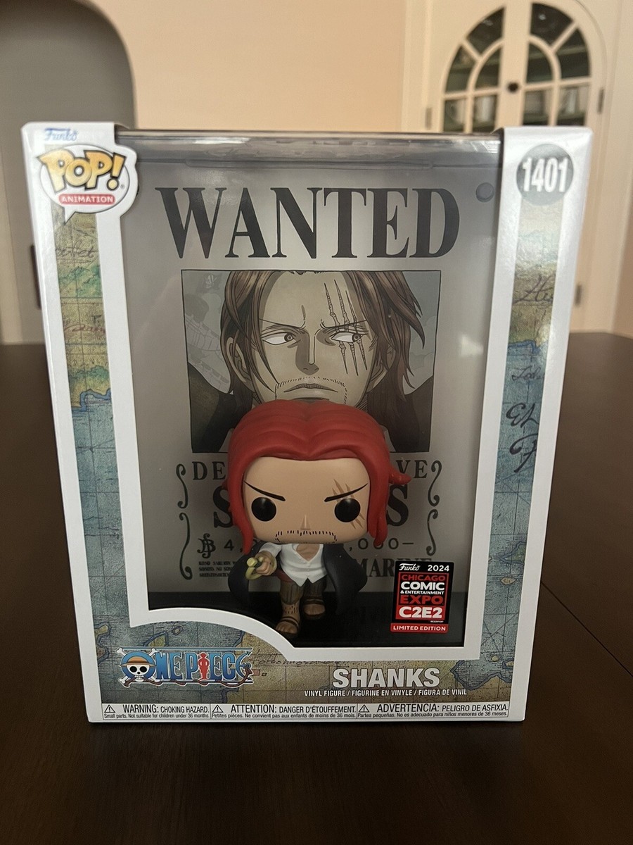 Funko Pop! One Piece Shanks C2E2 Convention Exclusive