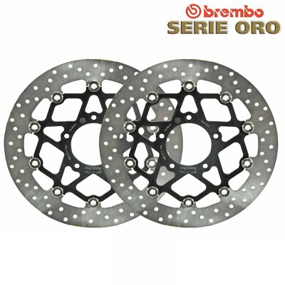 PAAR BREMSSCHEIBEN BREMBO VORNE GOLD MV AGUSTA 675 F3 GOLD 2012-2013