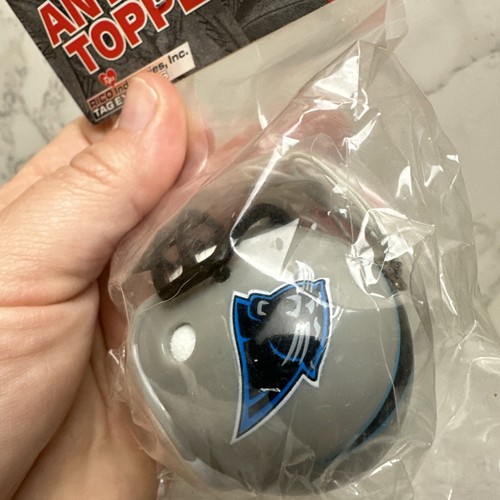 VTG Deadstock Carolina Panthers Smile Football Helmet Antenna Topper Car Auto - Picture 3 of 7