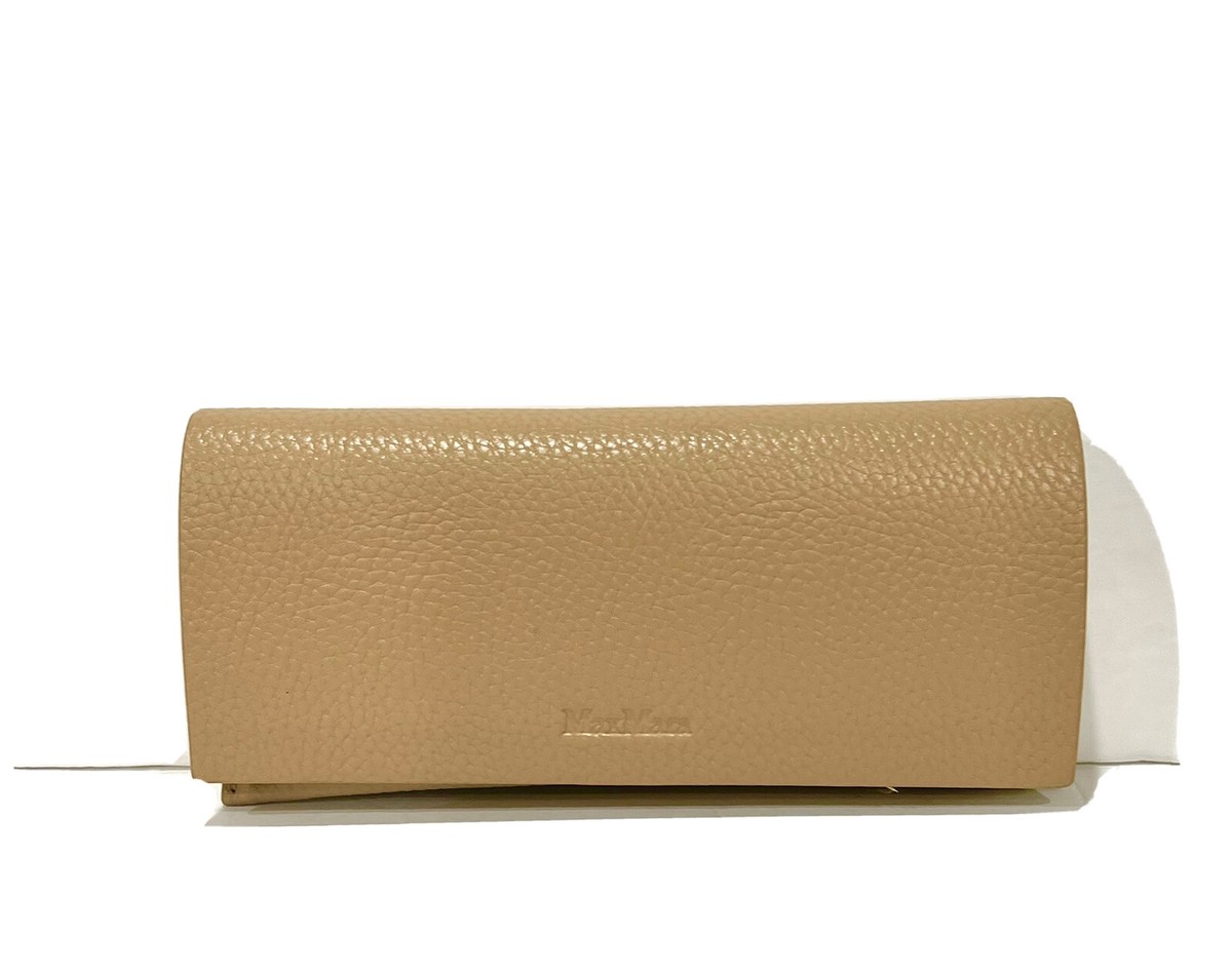 New ? ?️ Max Mara camel colored sun glasses case Max Mara Case - Etsy main image 3
