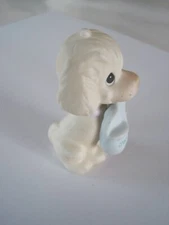 Enesco Dog Dad Slippers Figurine 1982