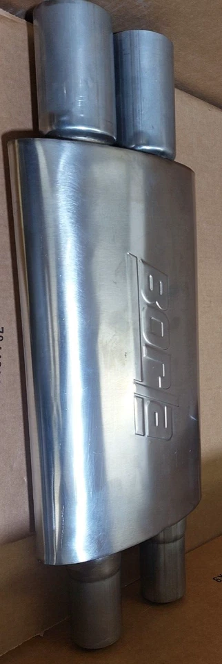 Borla 60661 3" Dia Resonator For 2018-2022 Ford Mustang GT 5.0L V8 (NEW) Foto 2 de 3