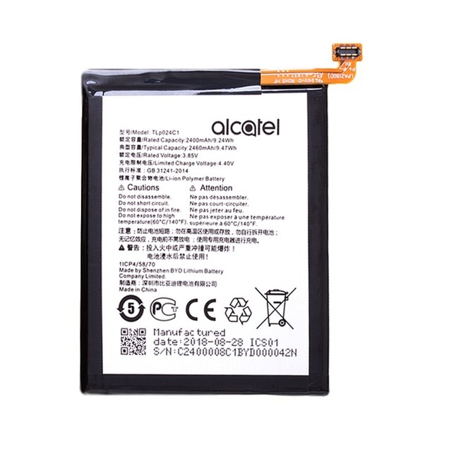 Alcatel tlp024c1 аккумулятор