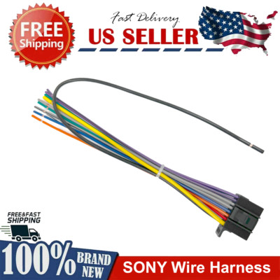New Wire Harness for SONY WX920BT WX-920BT Car Radio Replacement Part