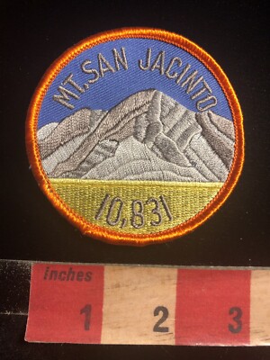 California Mountain SAN JACINTO 10,831 Patch  (NOT The Original Version) 00XE