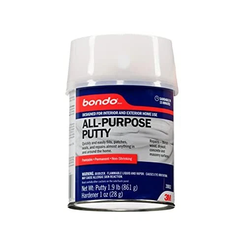 Bondo All Purpose Putty Designed for Interior and Exterior Home